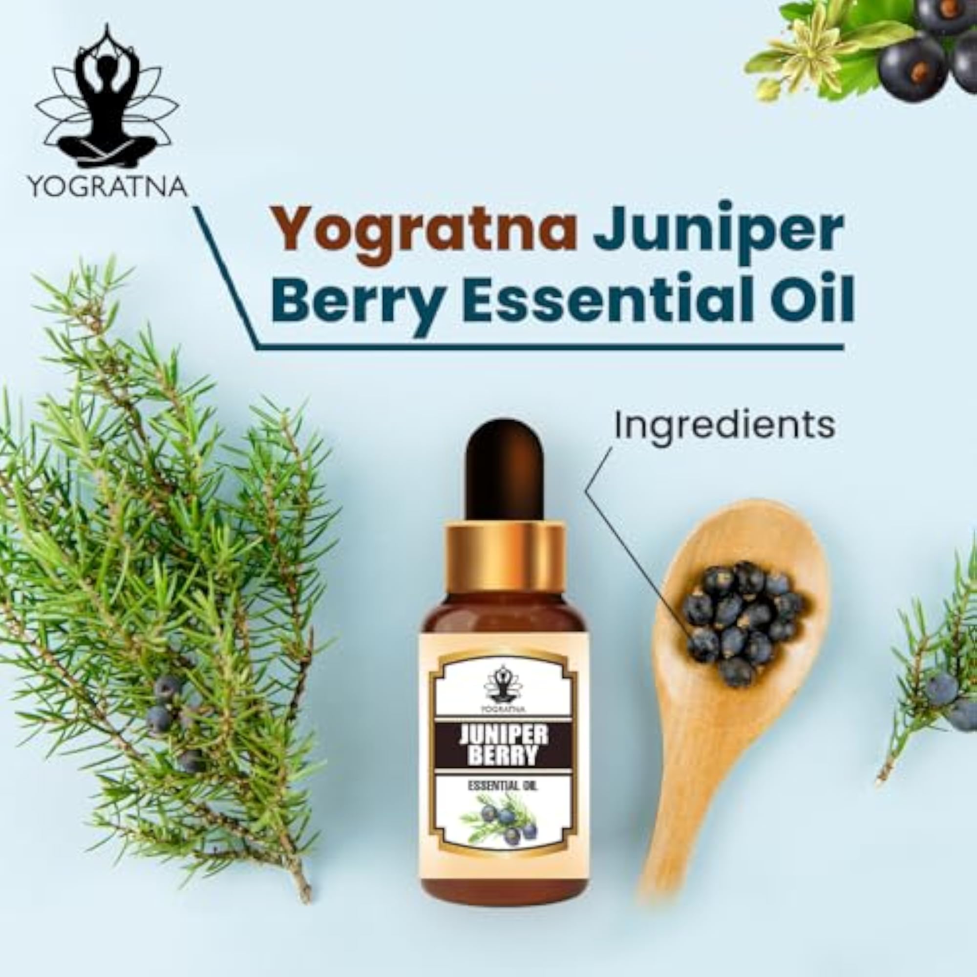 Juniper Berry Essential Oil for Skin Care & Scars